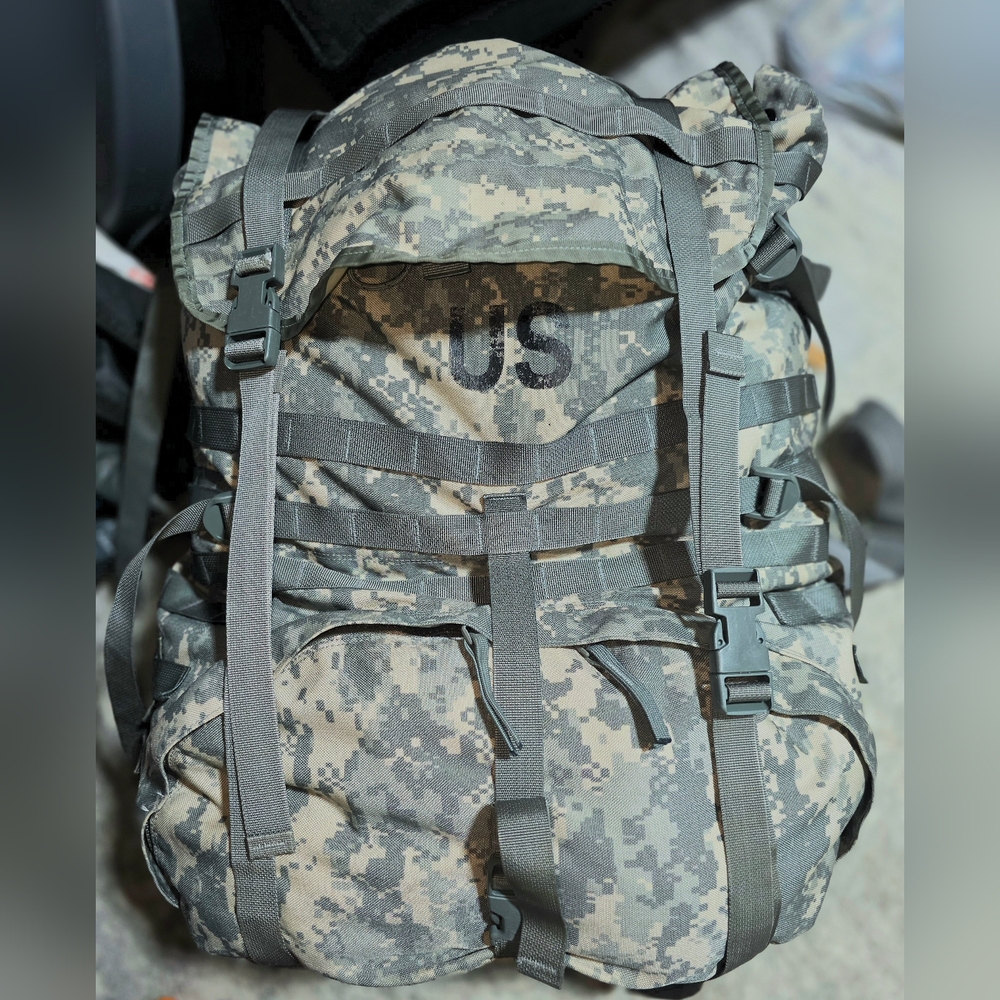 US Army Issued ACU Green Large Rutsack Backpack
